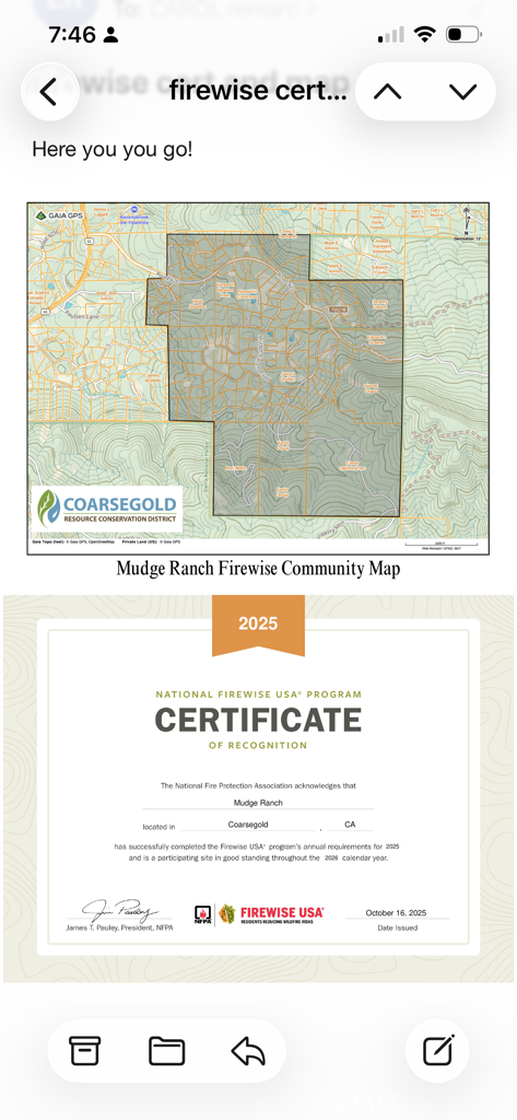 36575 Mudge Ranch Road Coarsegold, CA 93614 - Photo 2 of 60 Fire Wise Certification