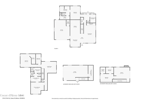 $1,795,000 | 214 South 21st Street, Coeur D'Alene, ID 83814