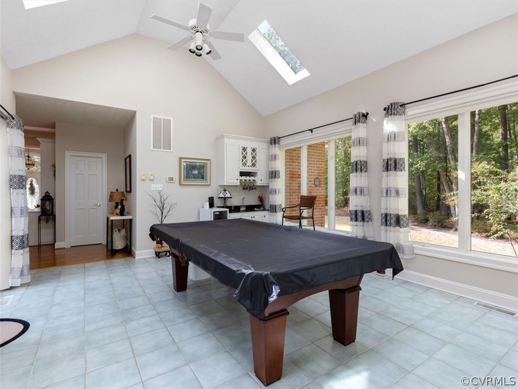 13030 River Road Chesterfield, VA 23838 - Photo 16 of 50 a room with pool table and windows