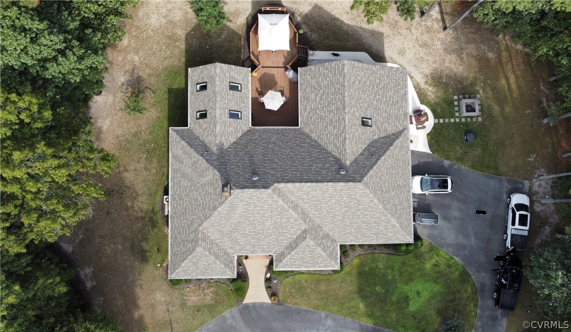 13030 River Road Chesterfield, VA 23838 - Photo 49 of 50 an aerial view of a house with outdoor space