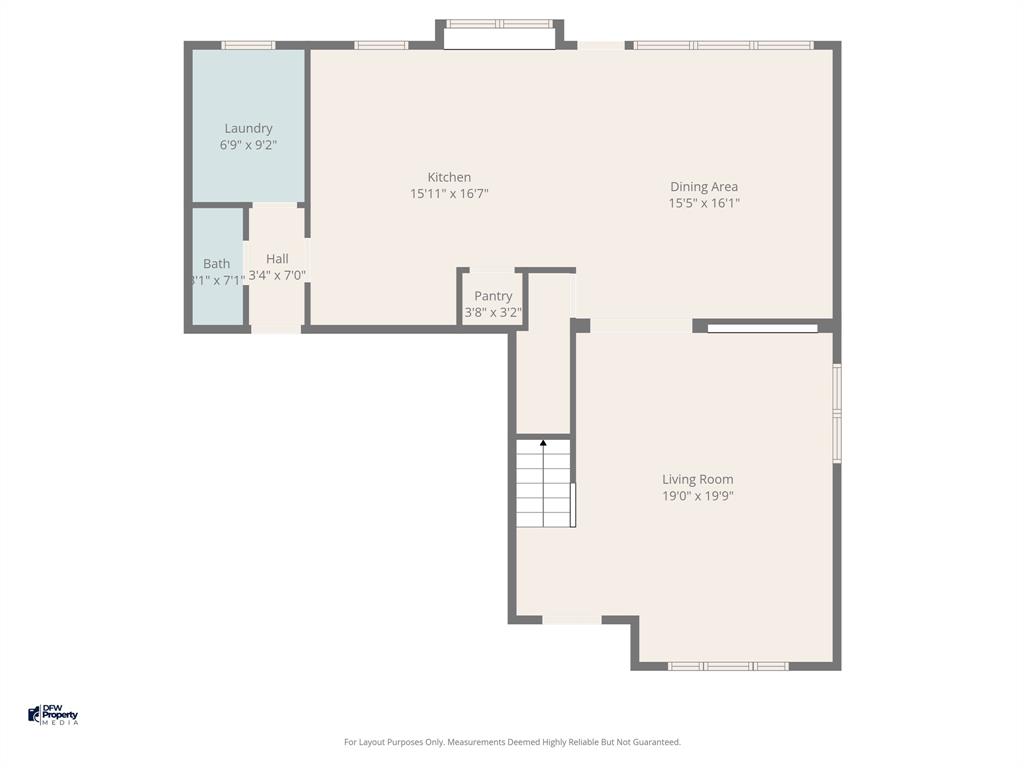 6522 Portside Ridge Lane Dallas, TX 75249 - Photo 37 of 37 Floor plan