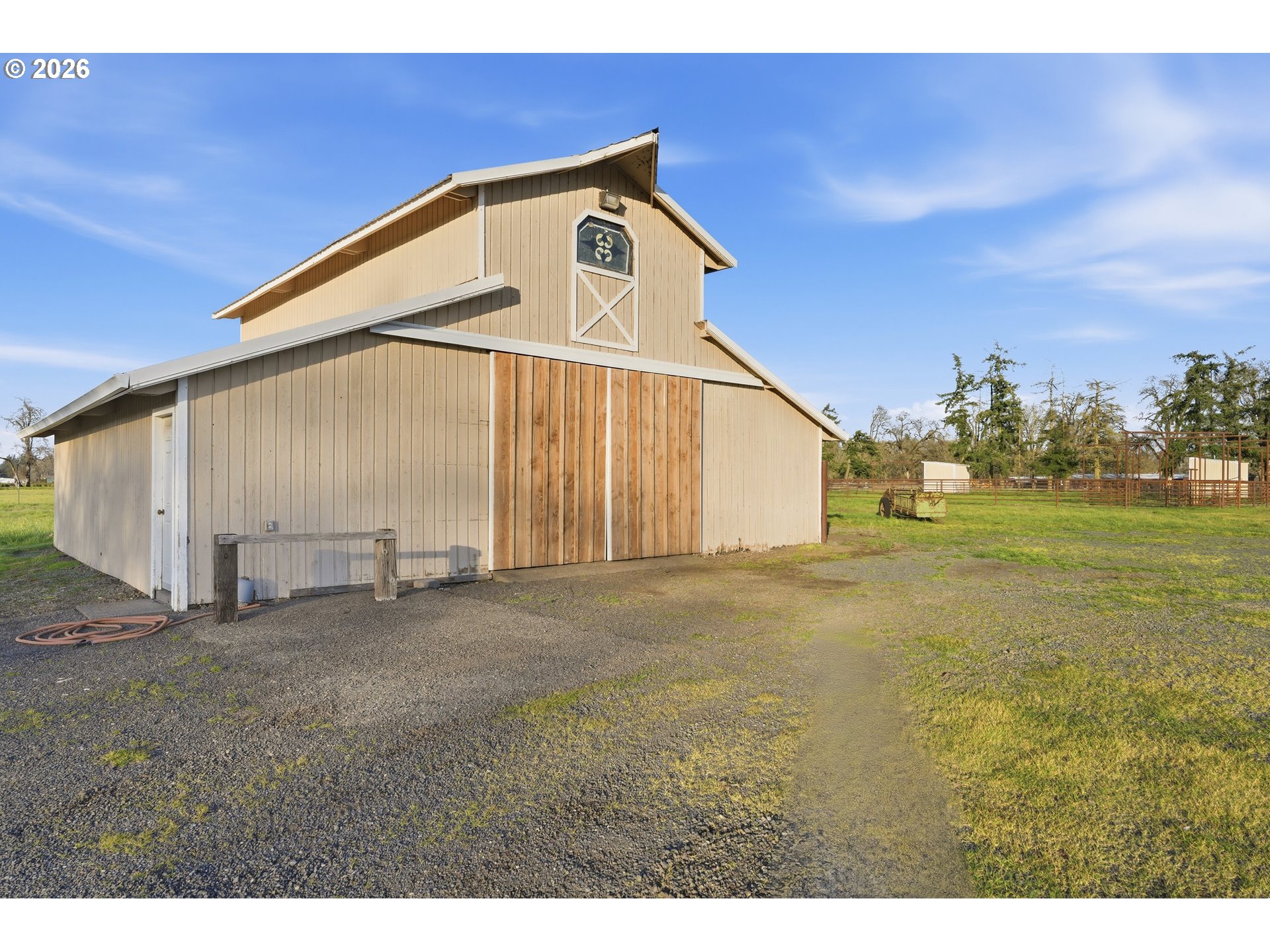 8949 South Gribble Road Canby, OR 97013 - Photo 27 of 36 a view of a house with a outdoor space