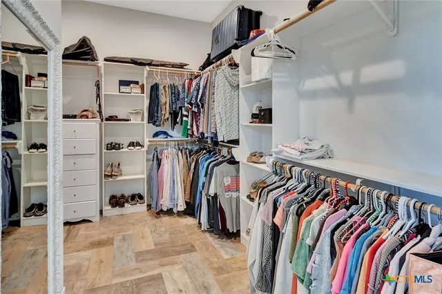 a view of livingroom with furniture and wooden floor