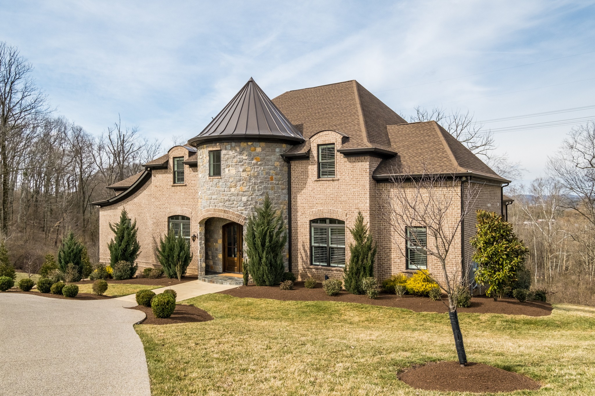 514 Legends Ridge Court Franklin, TN 37069 - Photo 2 of 57 a front view of a house with a yard