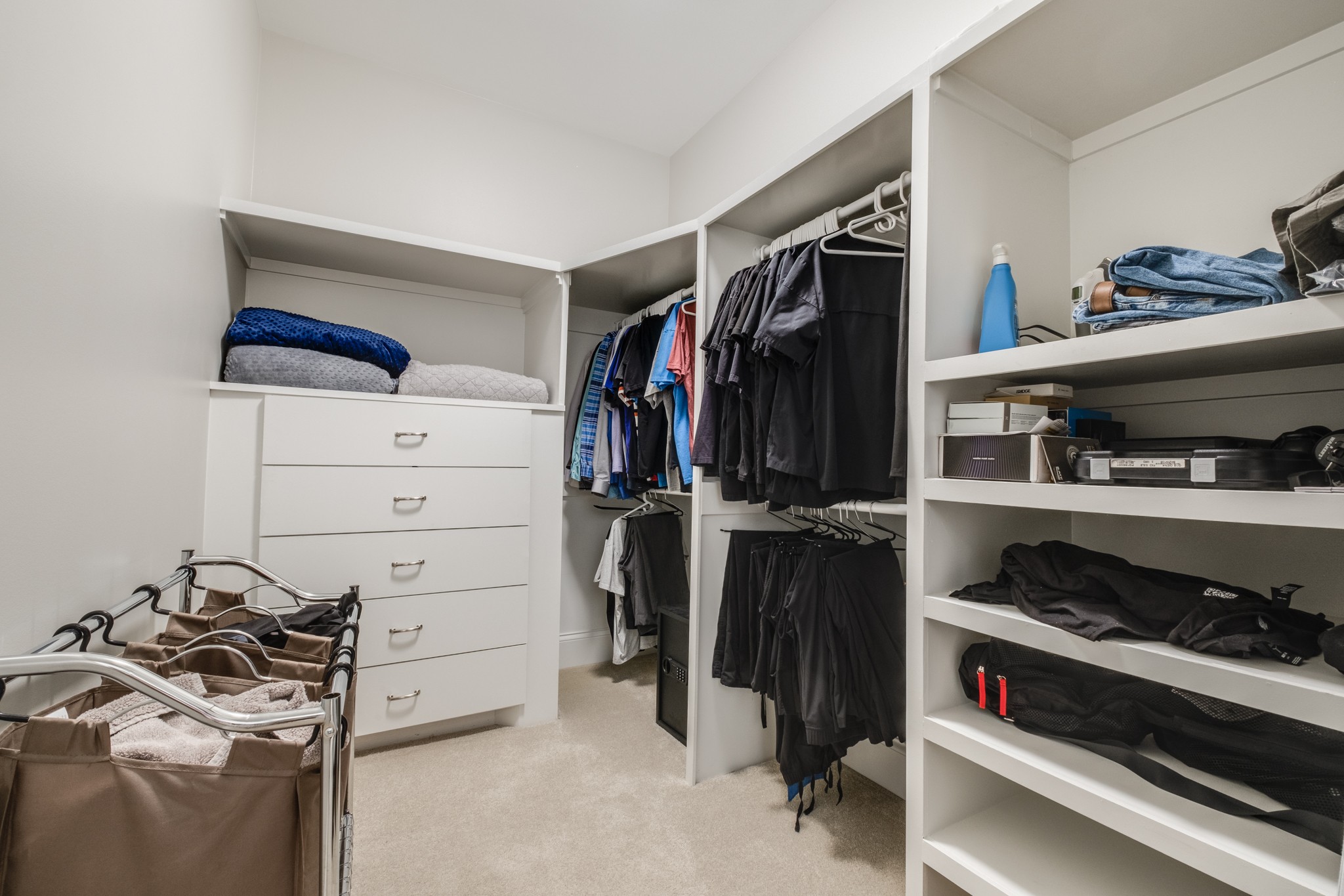 514 Legends Ridge Court Franklin, TN 37069 - Photo 26 of 57 a view of walk in closet with clothes and shoes