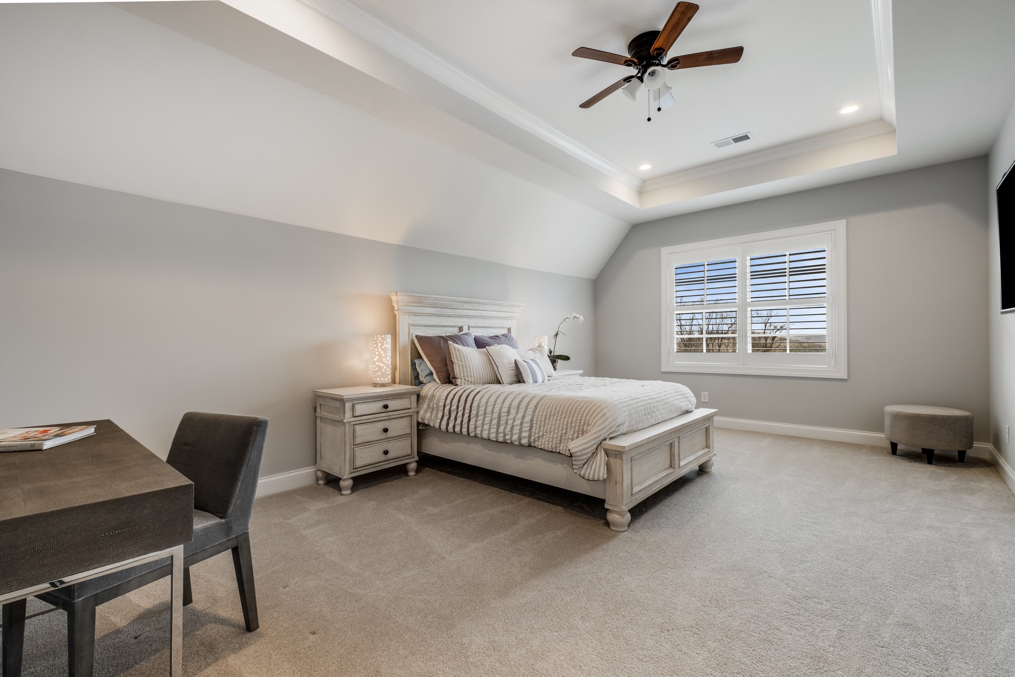 514 Legends Ridge Court Franklin, TN 37069 - Photo 33 of 57 a bedroom with a bed and a window