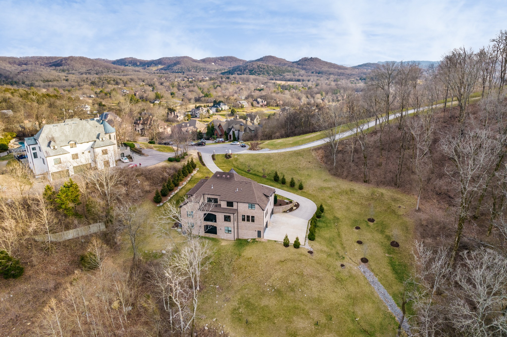 514 Legends Ridge Court Franklin, TN 37069 - Photo 57 of 57 a view of a city with mountain