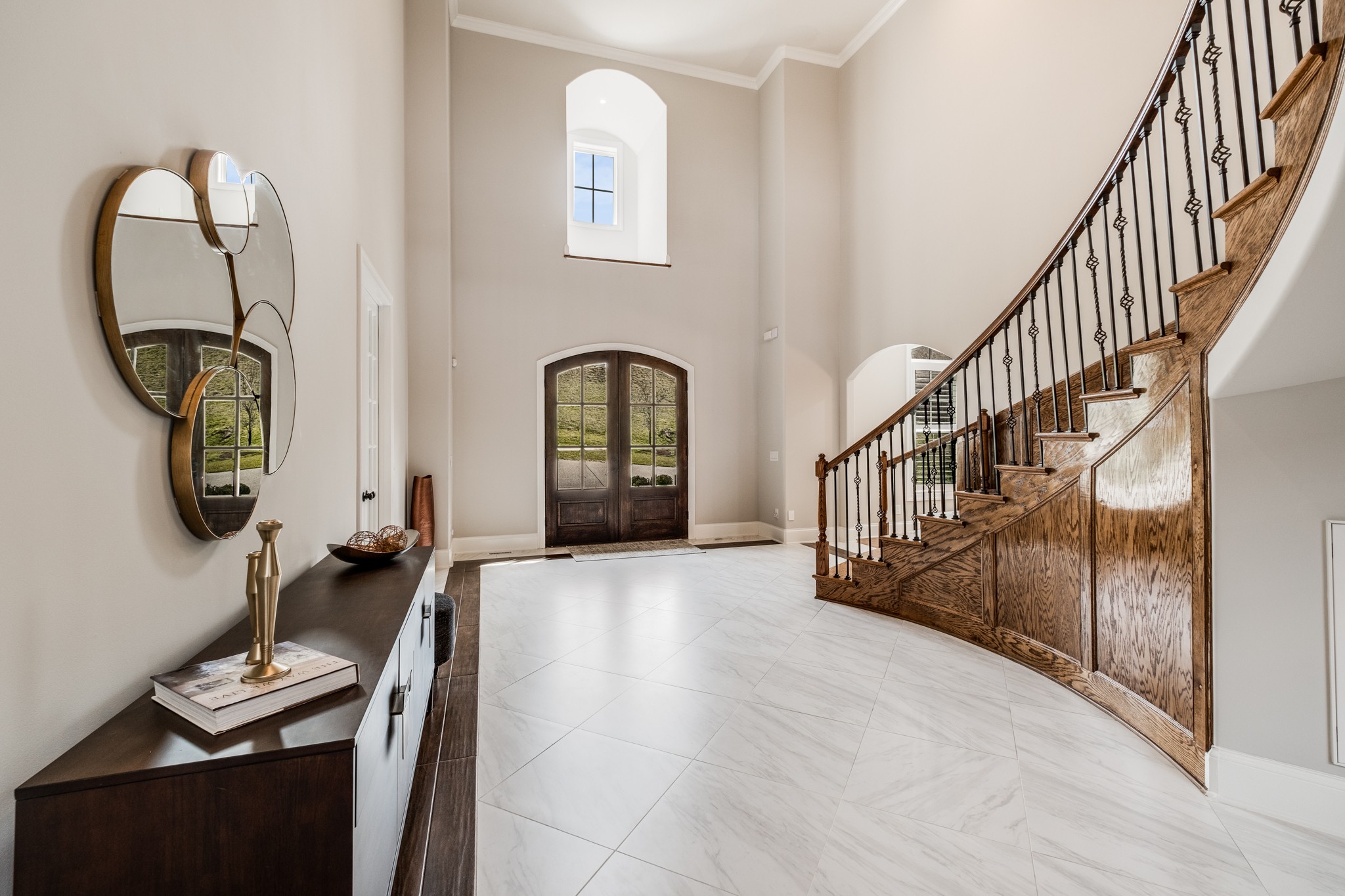 514 Legends Ridge Court Franklin, TN 37069 - Photo 6 of 57 a view of entryway and hall with wooden floor