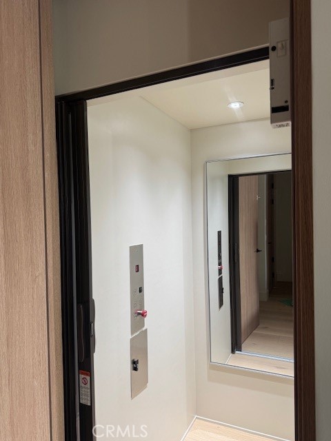 404 16th Street Manhattan Beach, CA 90266 - Photo 57 of 58 a bathroom with a shower and a mirror