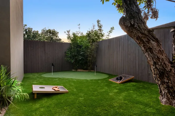 a view of a house with a patio