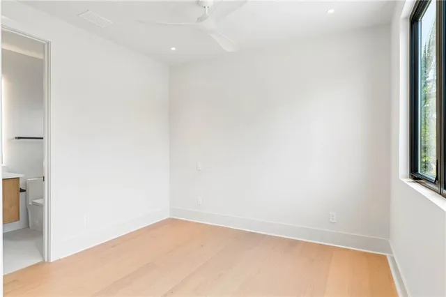 a view of empty room