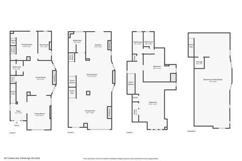 $849,900 | 627 South Aiken Avenue, Pittsburgh, PA 15232