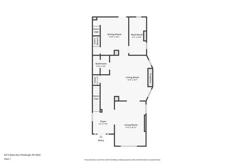 $849,900 | 627 South Aiken Avenue, Pittsburgh, PA 15232