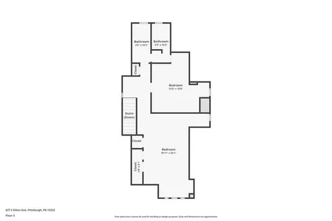 $849,900 | 627 South Aiken Avenue, Pittsburgh, PA 15232