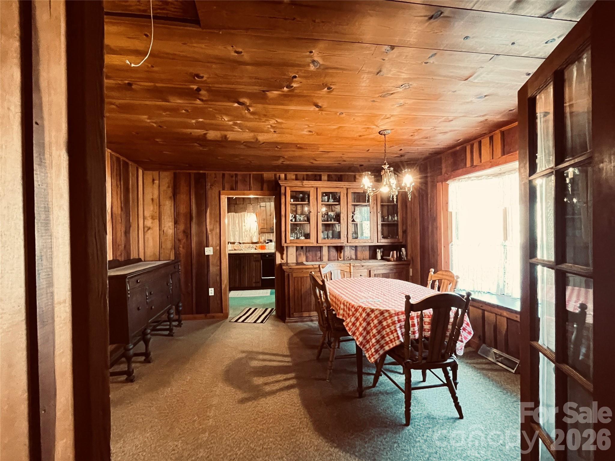 29 Cook Town Road Bakersville, NC 28705 - Photo 8 of 14 a dining room with furniture and window