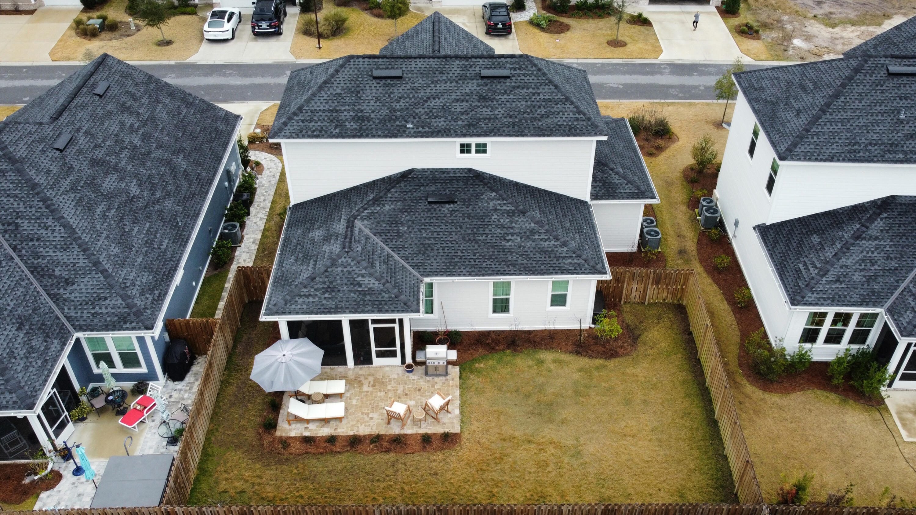 284 Windrow Way Inlet Beach Inlet Beach, FL 32461 - Photo 3 of 41 an aerial view of a house with swimming pool