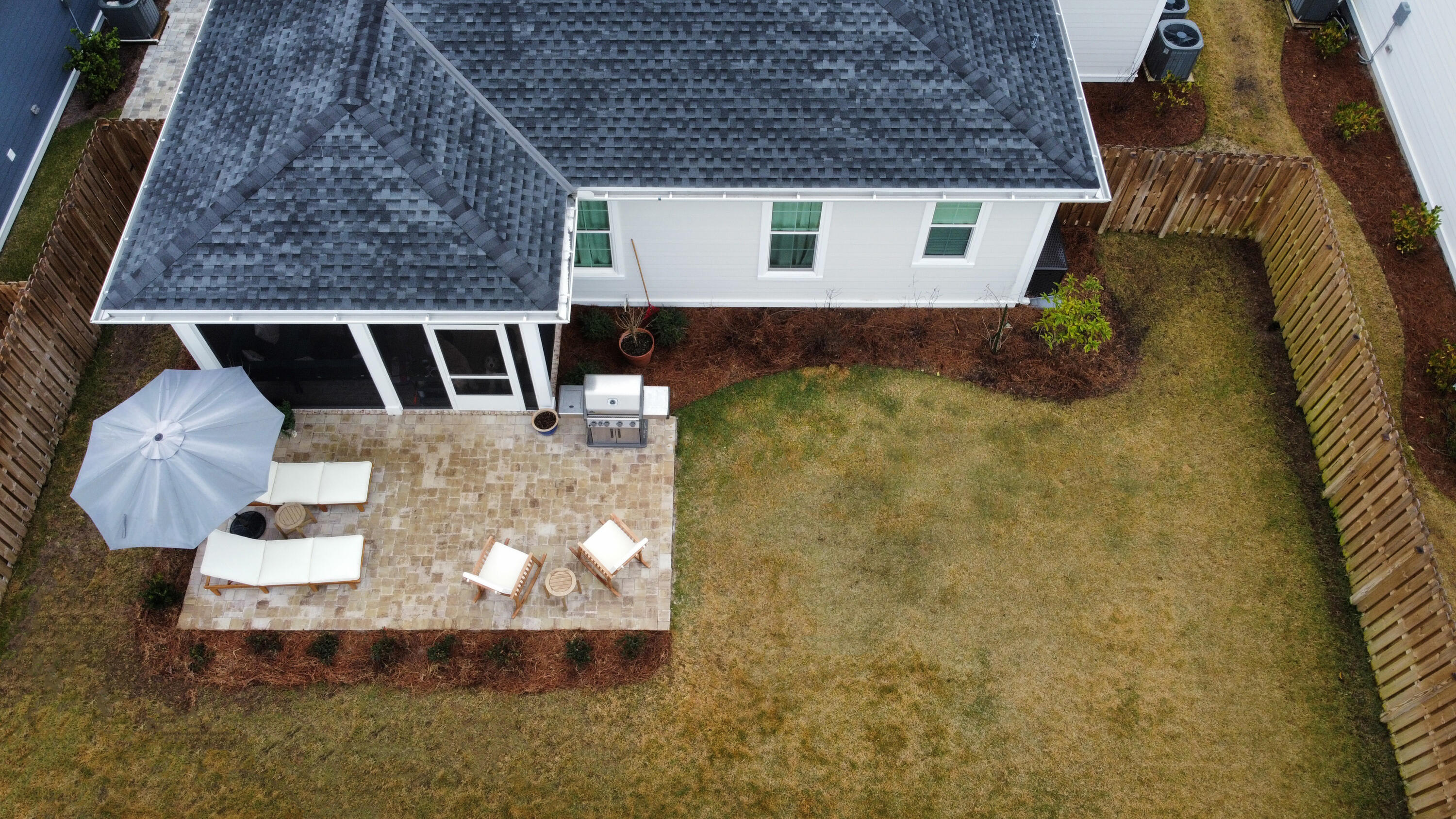 284 Windrow Way Inlet Beach Inlet Beach, FL 32461 - Photo 39 of 41 an aerial view of a house with yard