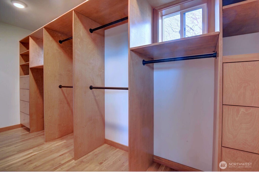 4322 29th Avenue West Seattle, WA 98199 - Photo 28 of 39 a view of walk in closet with window