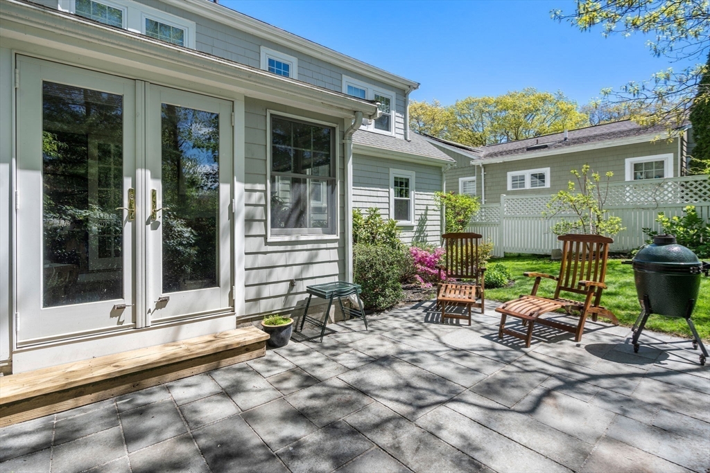 19 Conant Road Brookline, MA 02467 - Photo 18 of 18 a view of a chair in a back yard of the house