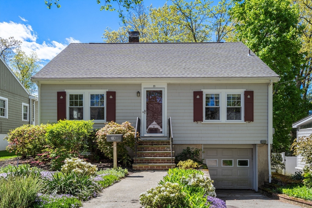 19 Conant Road Brookline, MA 02467 - Photo 2 of 18 front view of house with a yard