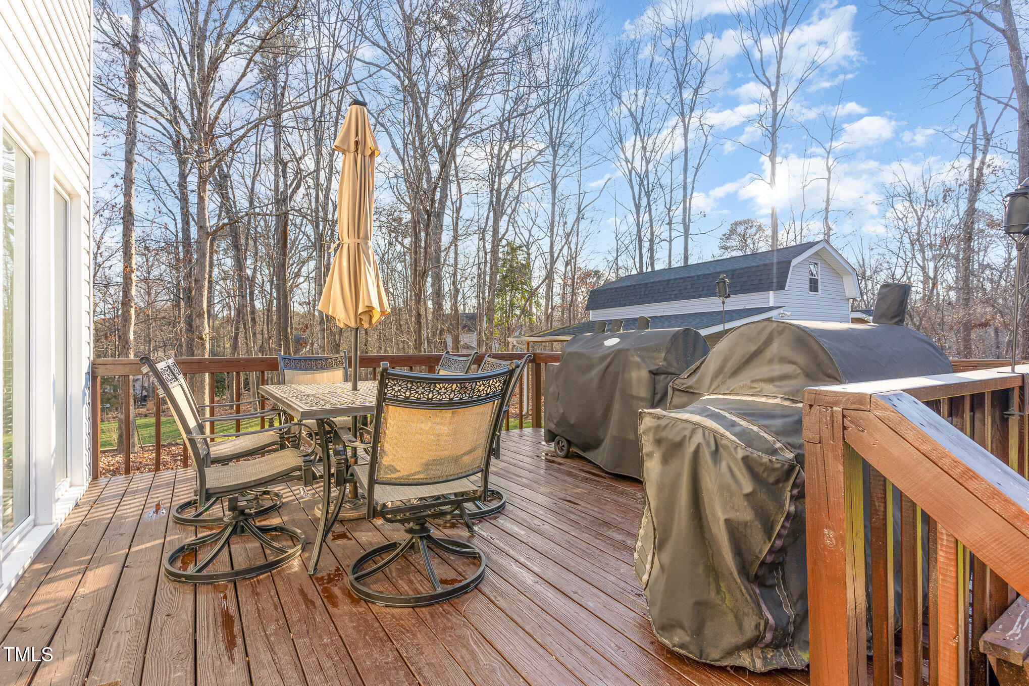 6132 Wolverhampton Drive Raleigh, NC 27603 - Photo 27 of 40 14.2 X 13.11 Deck!