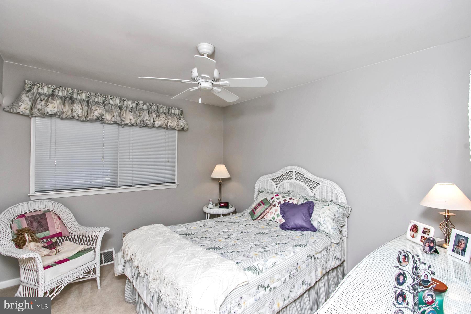 805 Johns Road Cherry Hill, NJ 08034 - Photo 17 of 26 Second Bedroom - Ceiling Fan - neutral paint