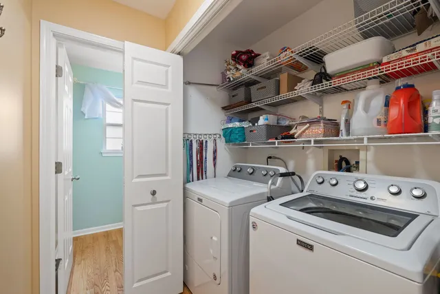 a view of swimming pool with trees
