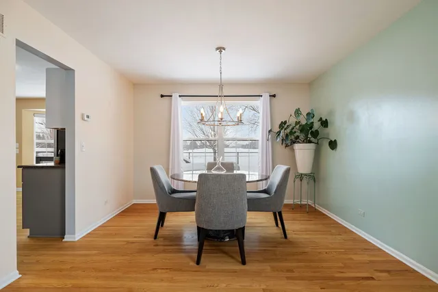 a view of a garden with lake view