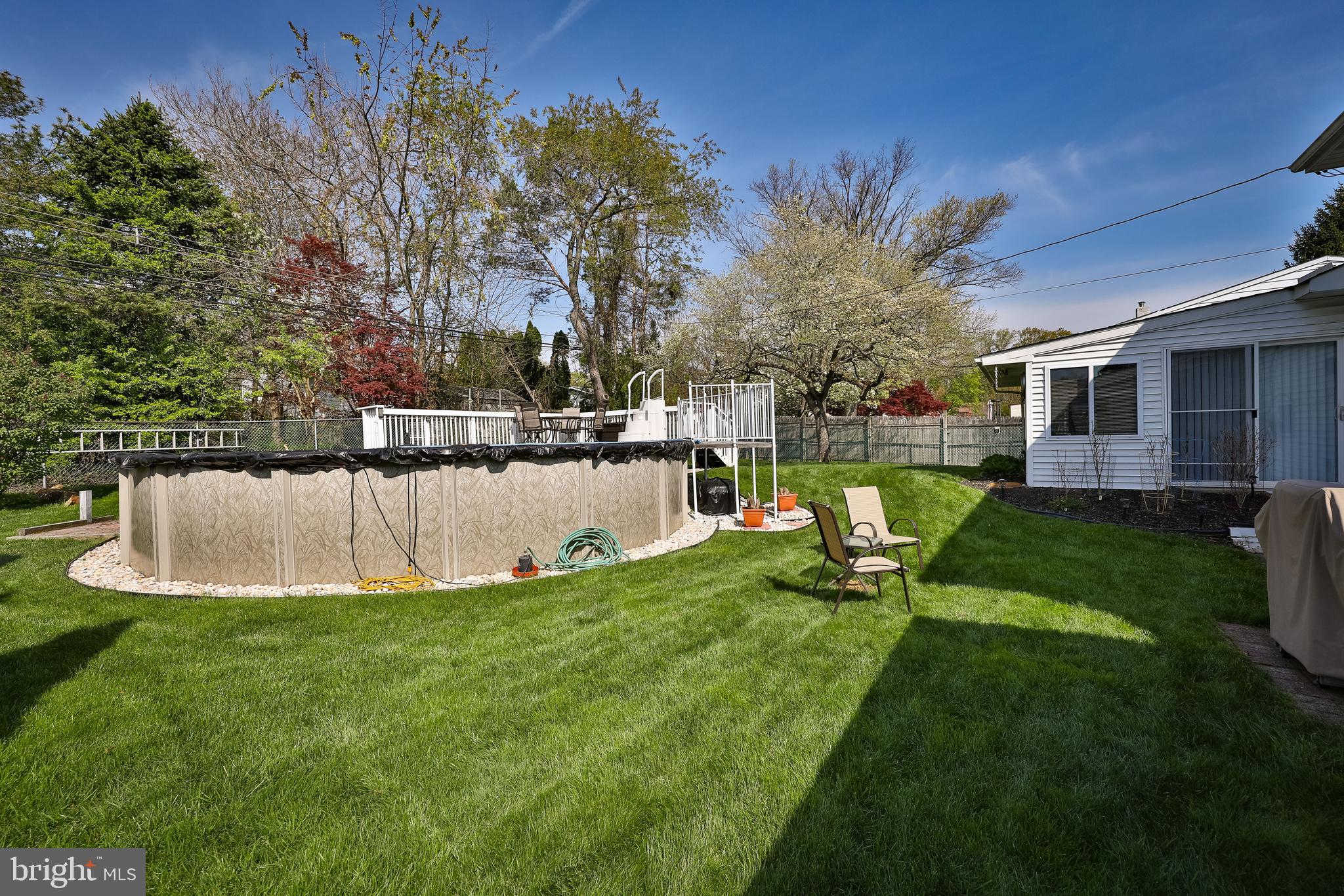 128 Paul Road Morrisville, PA 19067 - Photo 23 of 27 Backyard with pool