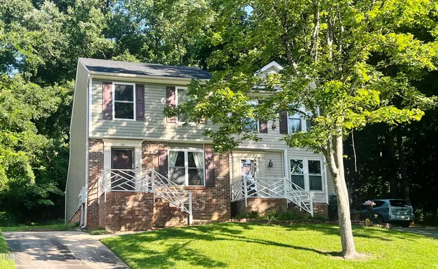 front view of house with a yard