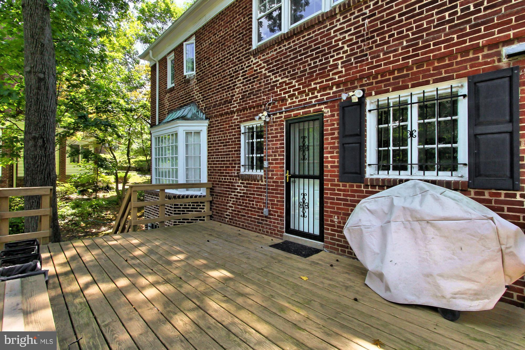 2500 34th Street Southeast Washington, DC 20020 - Photo 28 of 30 Backyard patio with kitchen access