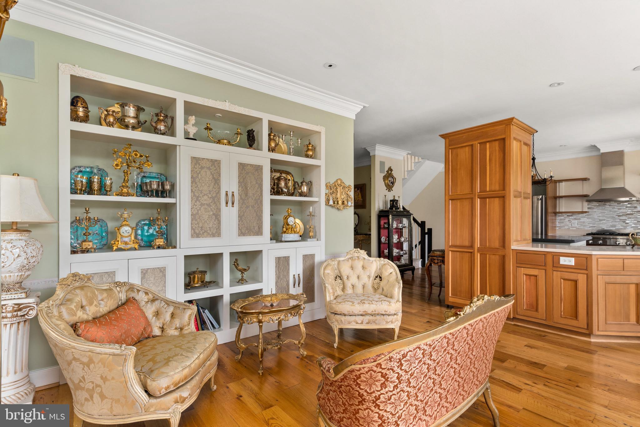 2220 Thurston Road Frederick, MD 21704 - Photo 25 of 139 Living Area With Custom Built In Cabintry