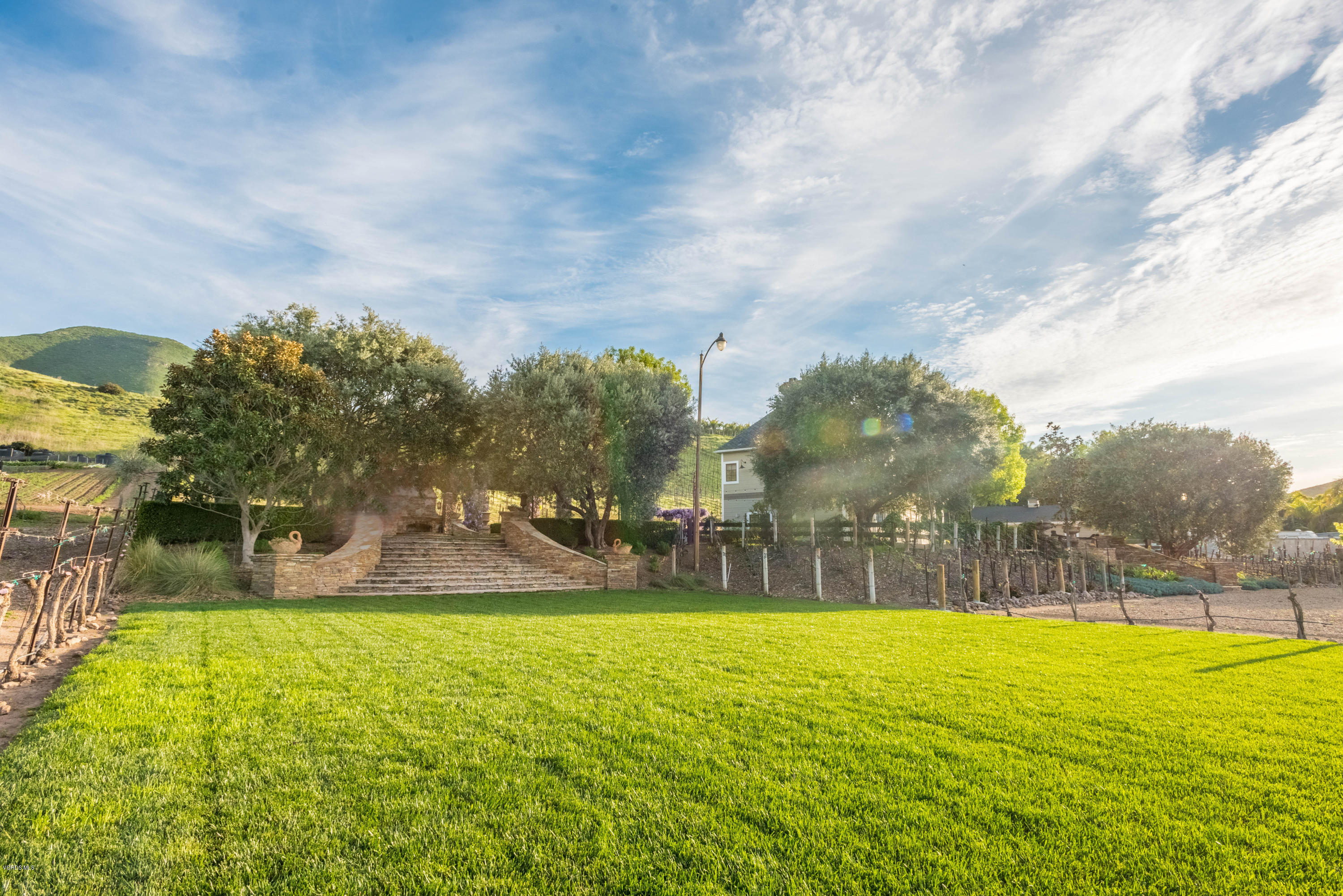 1735 Pancho Road Camarillo, CA 93012 - Photo 44 of 70 a view of swimming pool with outdoor seating and large trees