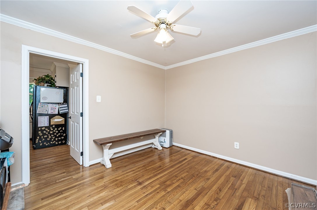 4901 Court Ridge Terrace Midlothian, VA 23112 - Photo 28 of 35 wooden floor in an empty room