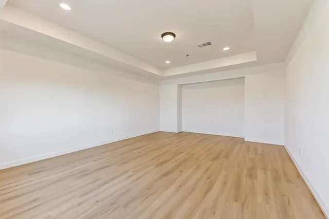 a view of empty room