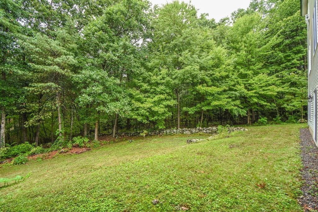 95 Stonefence Road Lunenburg, MA 01462 - Photo 9 of 41 a backyard of a house with lots of plants and entertaining space