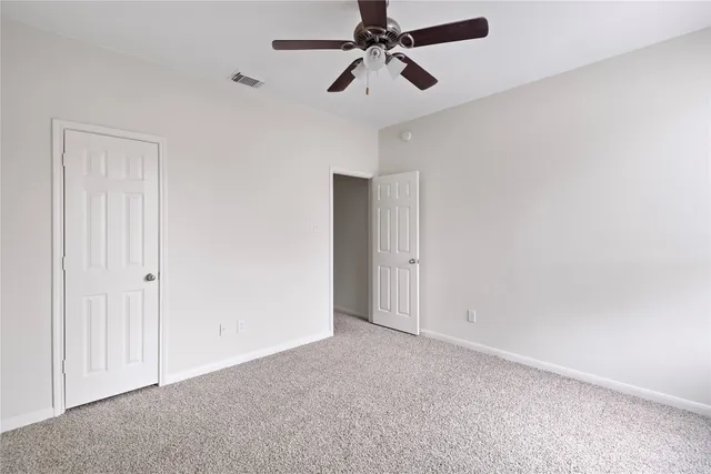 a view of empty room