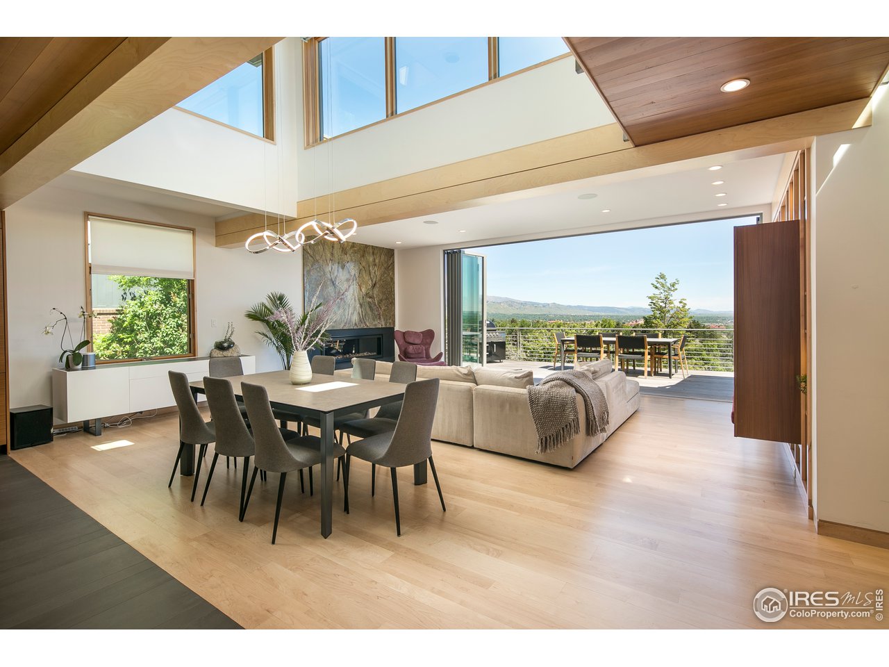 2235 Vassar Drive Boulder, CO 80305 - Photo 5 of 40 a dining room with furniture and a large window