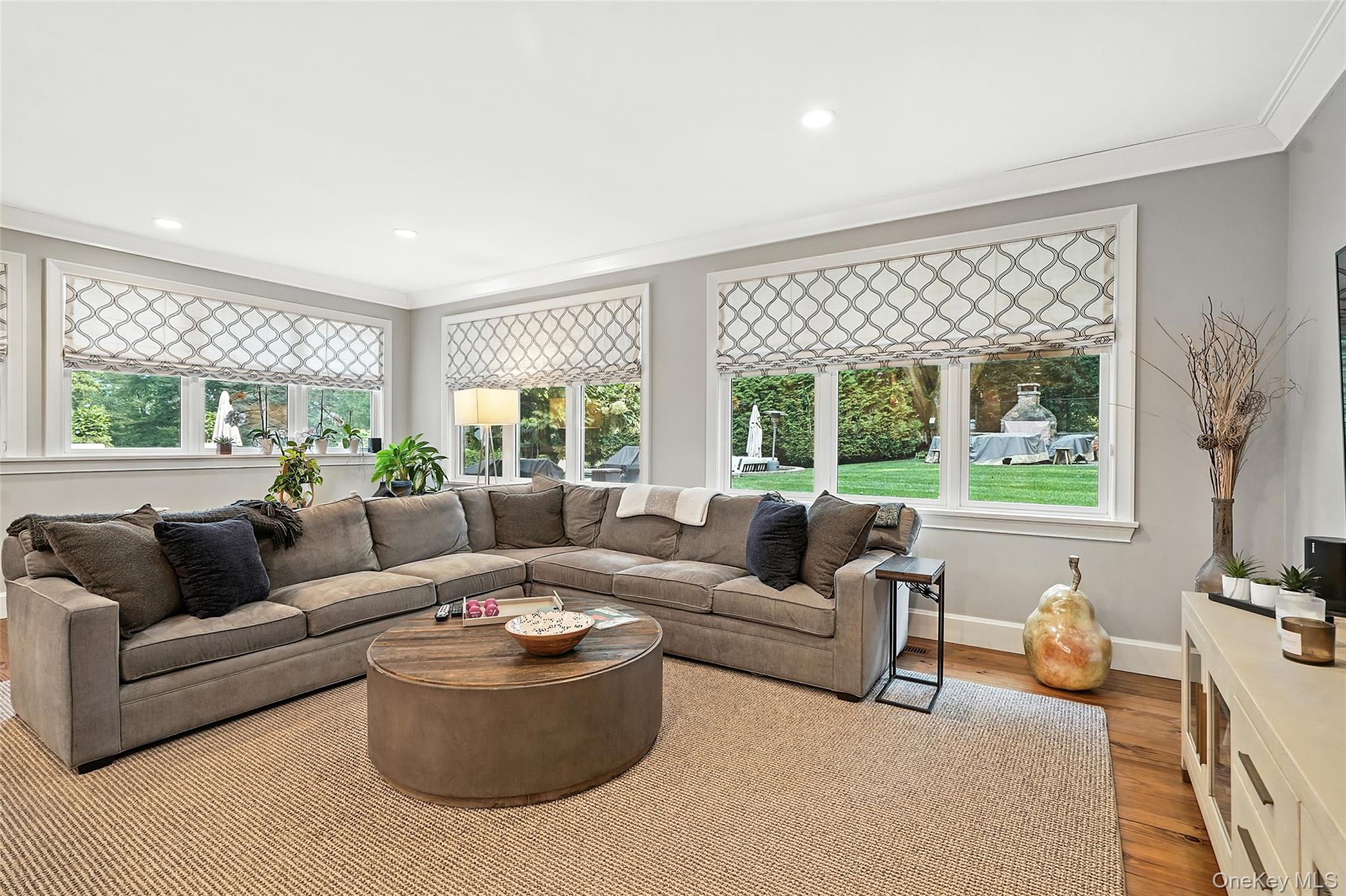 548 Anderson Hill Road Purchase, NY 10577 - Photo 8 of 46 a living room with furniture and a large window