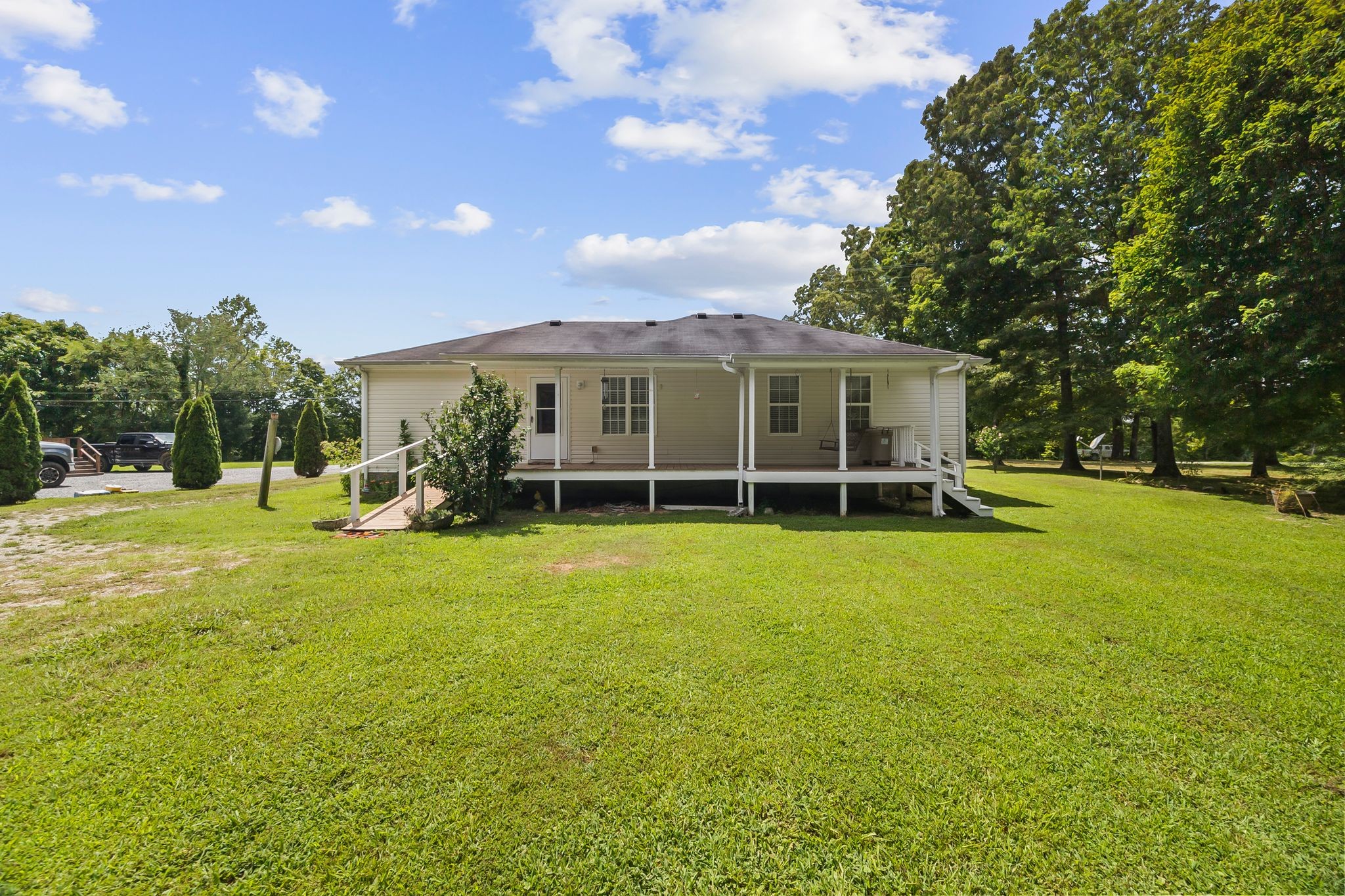 6455 Primm Springs Road Lyles, TN 37098 - Photo 25 of 30 a view of a house with a garden