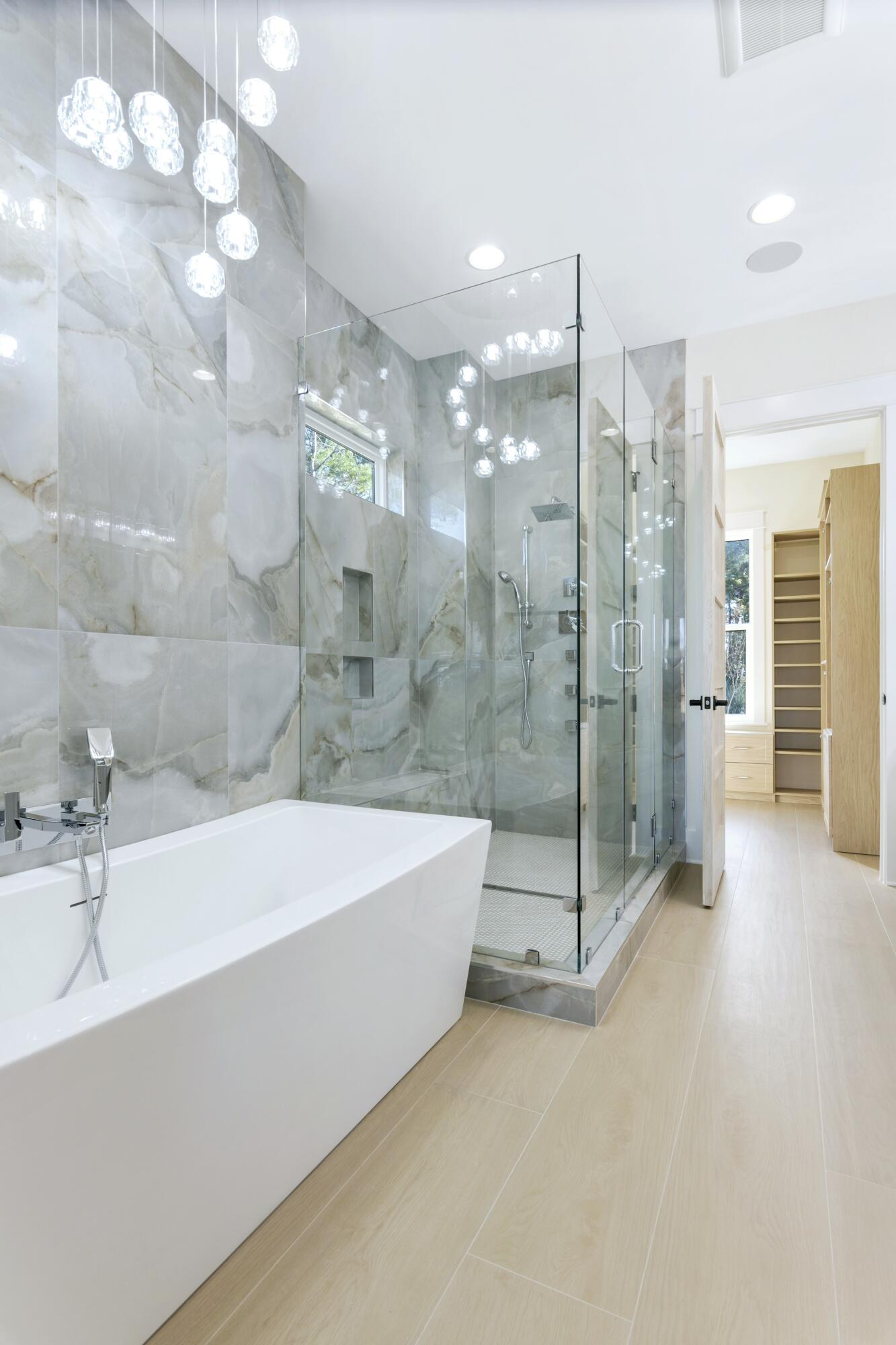 63 Maple Street Santa Rosa Beach, FL 32459 - Photo 32 of 88 a bathroom with a bathtub and shower