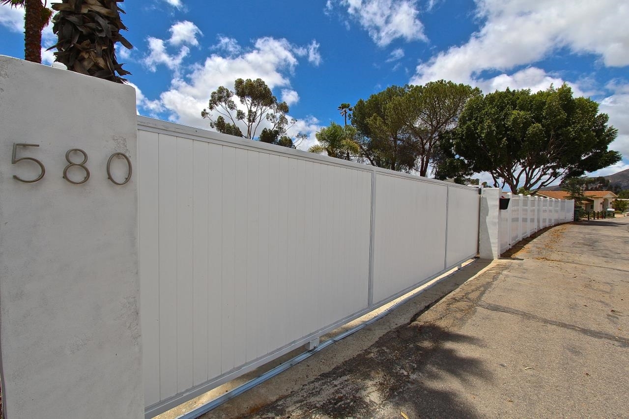 580 Rimrock Road El Cajon, CA 92020 - Photo 23 of 25 New perimeter fencing and security gate