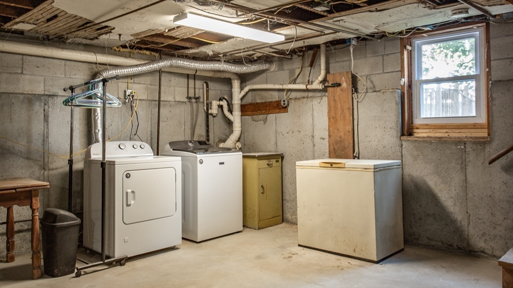 724 High Street Fall River, MA 02720 - Photo 36 of 39 a utility room with dryer and washer