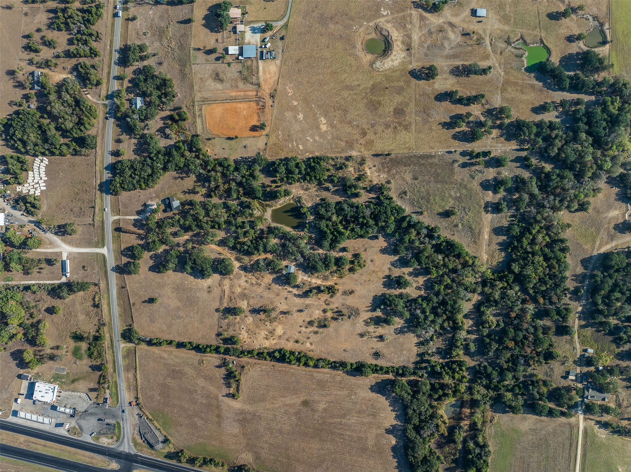 696 Tract 1 Elgin, TX 78621 - Photo 12 of 27 an aerial view of a house with a yard