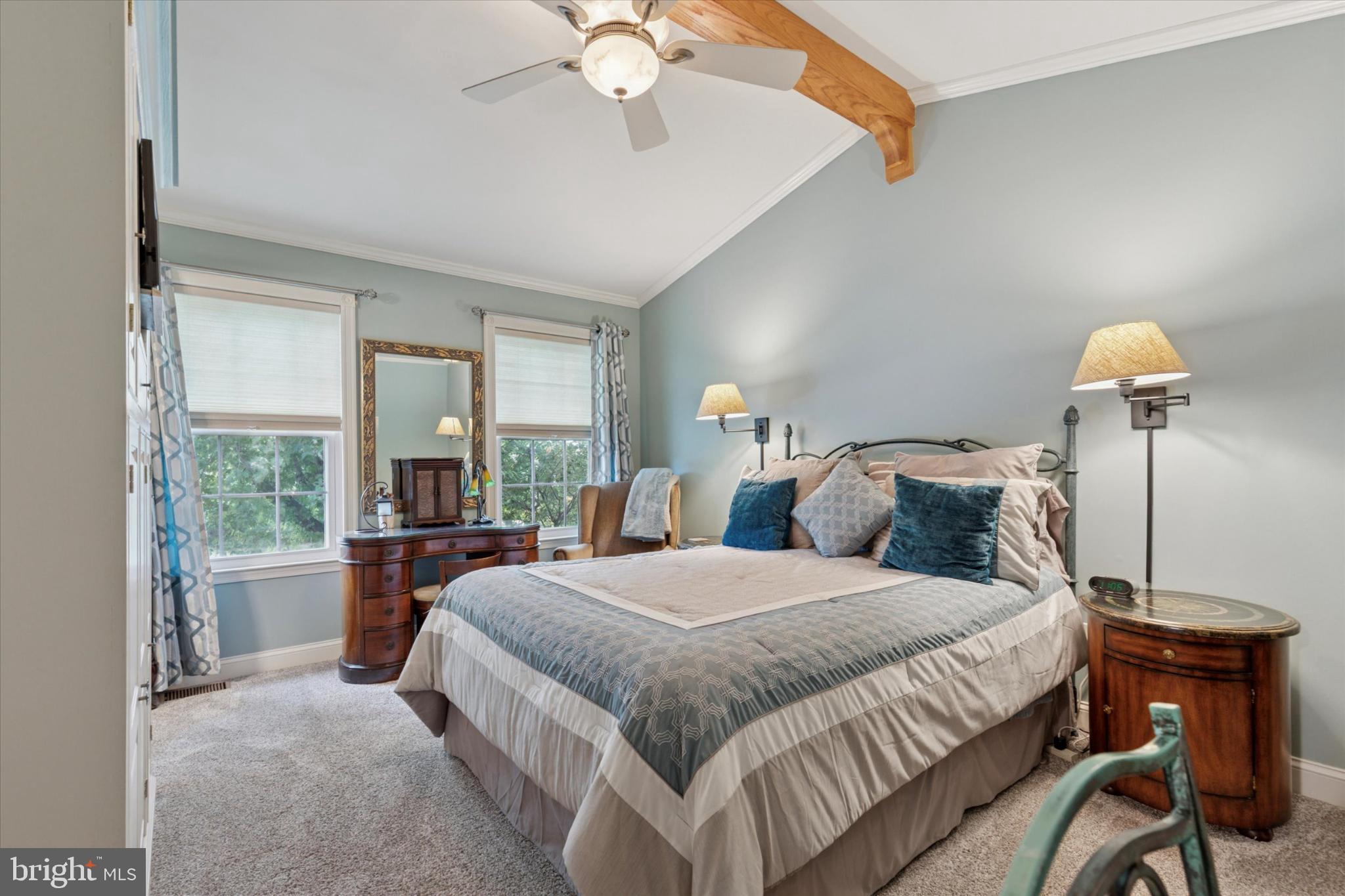 1402 Valley View Warrington, PA 18976 - Photo 19 of 51 a bedroom with a bed and a table