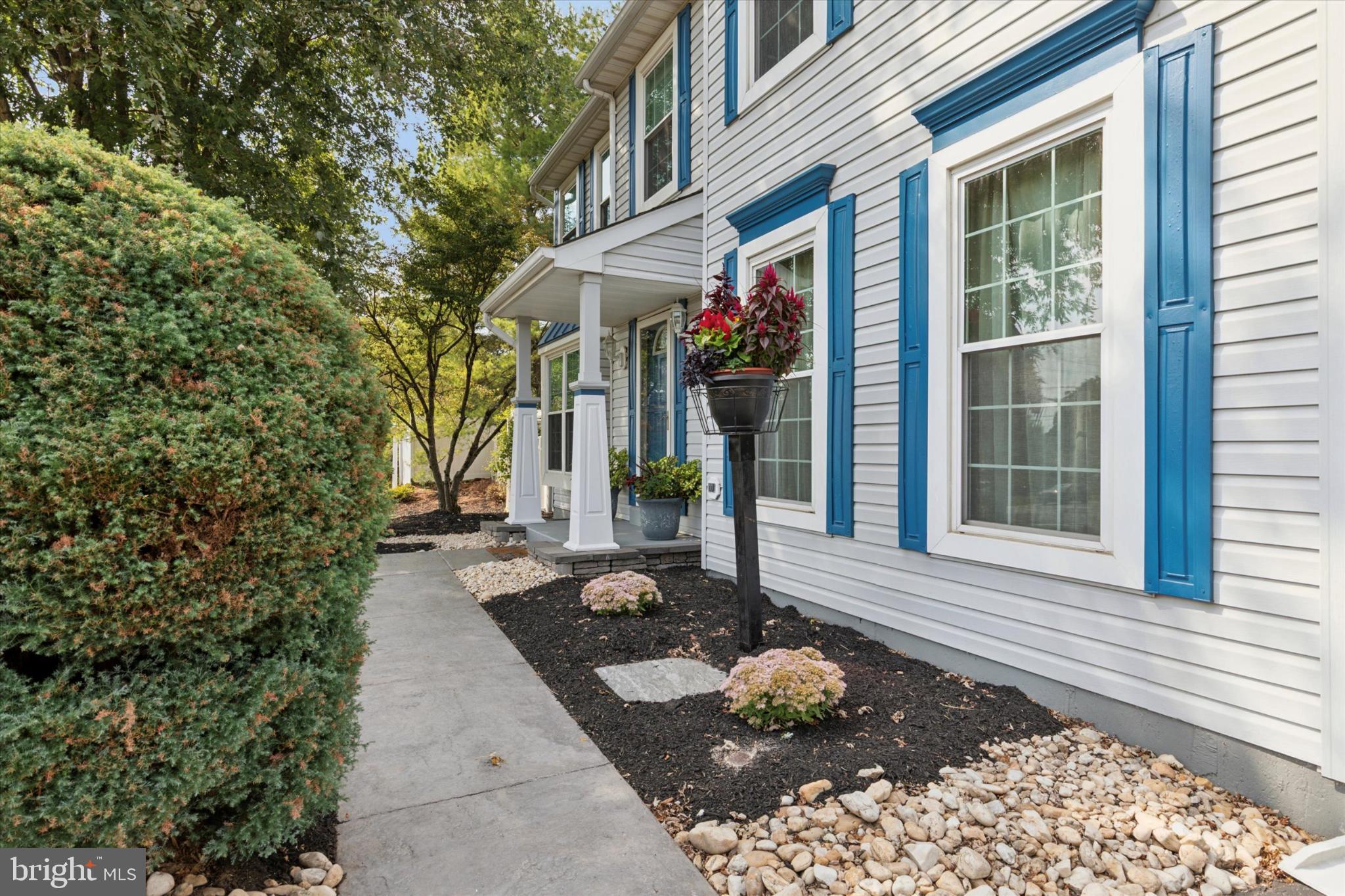 1402 Valley View Warrington, PA 18976 - Photo 4 of 51 a front view of a house with a yard