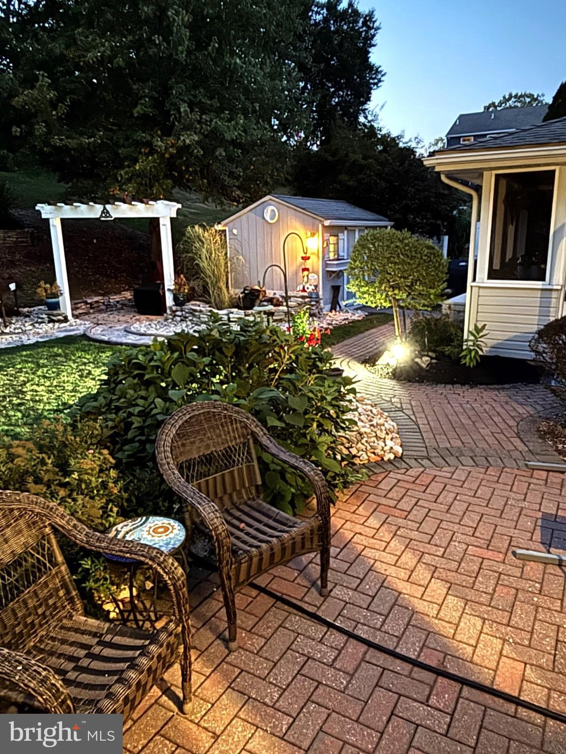 1402 Valley View Warrington, PA 18976 - Photo 50 of 51 a view of a chairs and tables in the patio