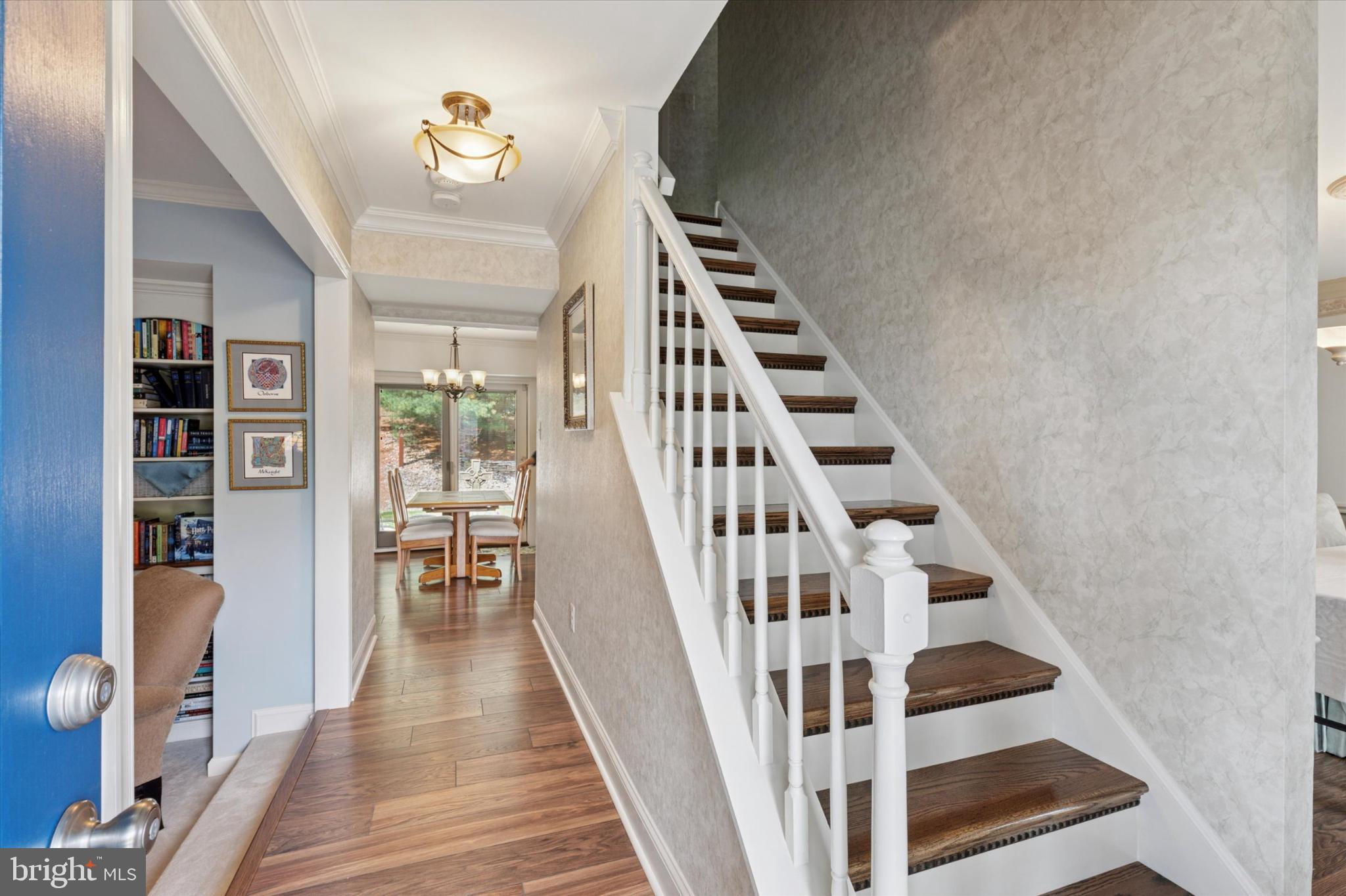 1402 Valley View Warrington, PA 18976 - Photo 6 of 51 a view of entryway and hall with wooden floor