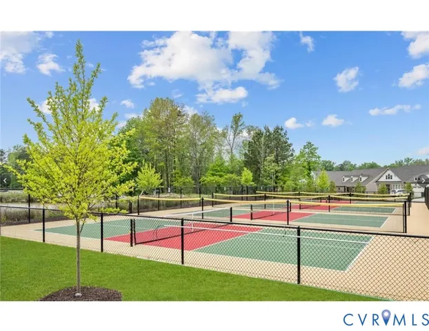 a view of a tennis court