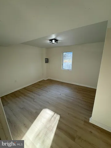 wooden floor in an empty room
